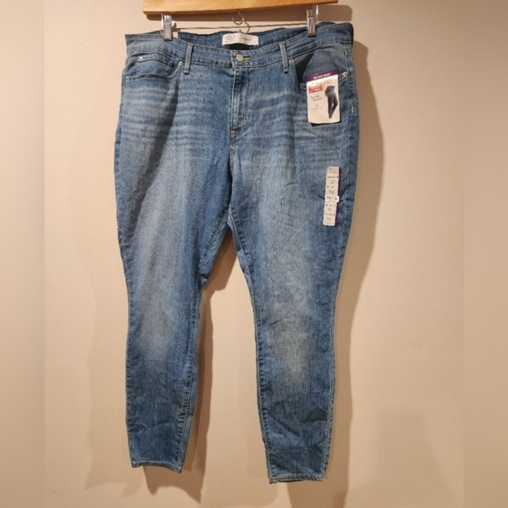 Signature by Levi Strauss Skinny Simply Stretch Women's size 20 Blue Denim Jeans